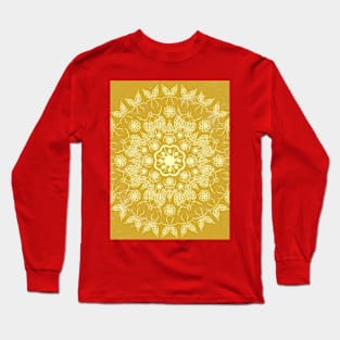 Golden Mandala Long Sleeve T-Shirt